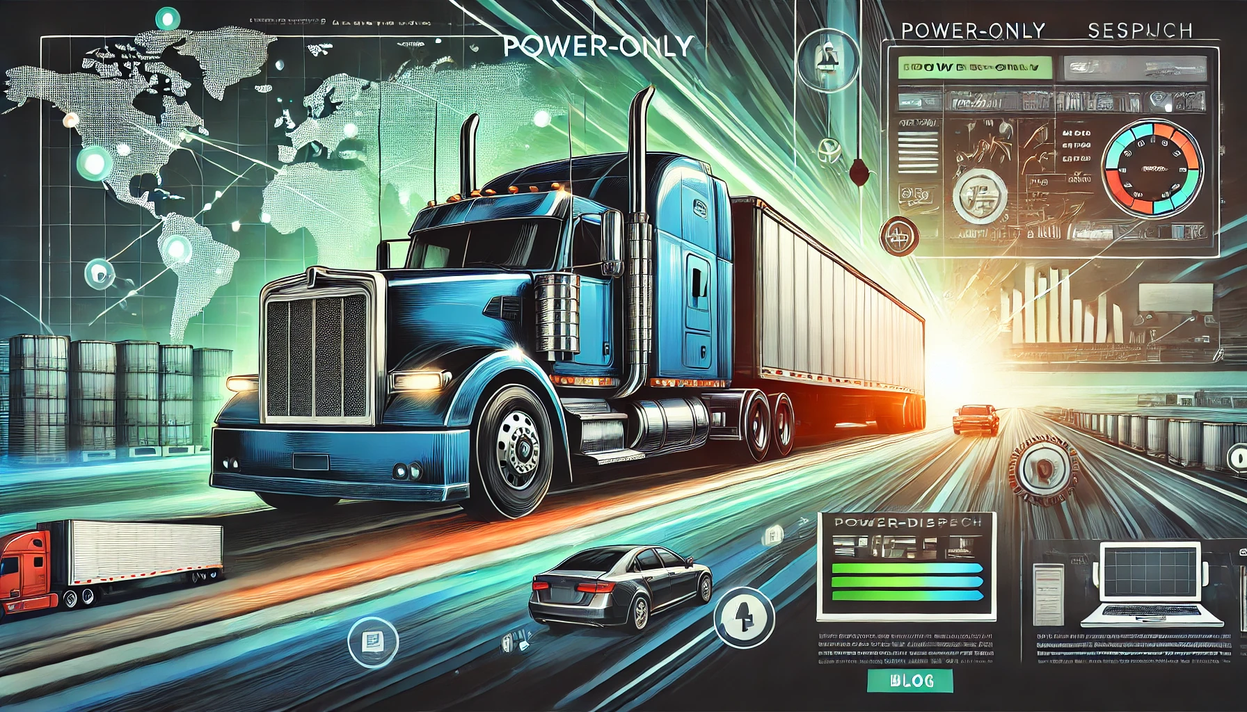 Power-Only Dispatch Services: A Flexible Solution for Growing Trucking Companies 1 power-only dispatch services